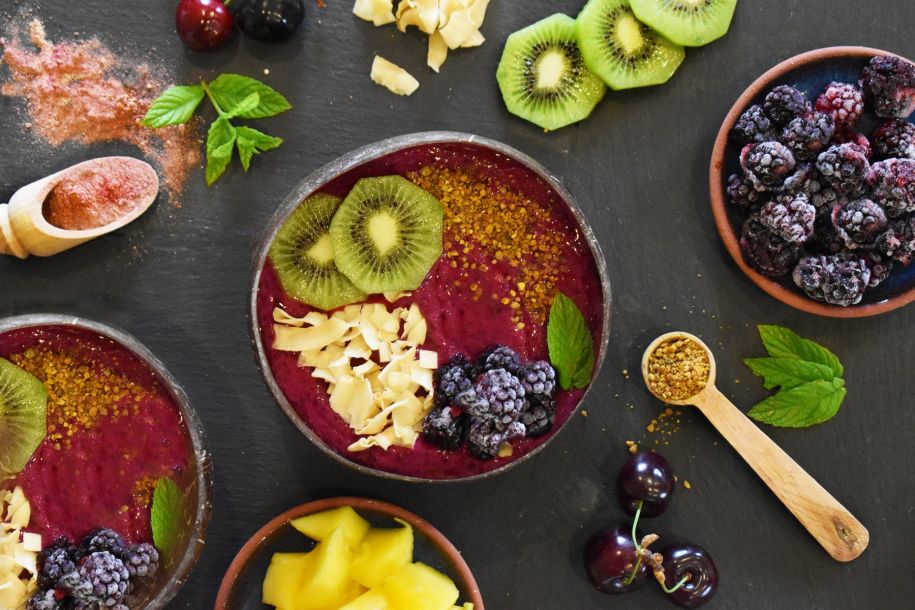 Beetroot Berry Smoothie Bowl